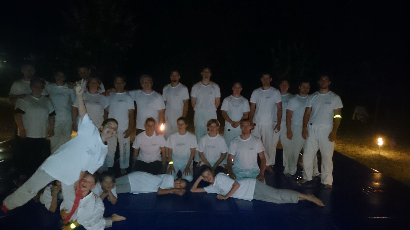 Mozgás Éjszakája: Szikáncson tartott szabadtéri edzést a Ju Jitsu Klub Hódmezővásárhely