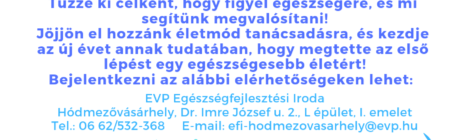 Kezdje egészségesebben az új évet! - Hódmezővásárhely